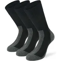 Lenz Arbeitssocken 480 Allround - 43-46 - schwarz / anthrazit