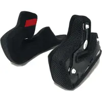 Nolan N80-8 Clima Comfort Wangenpolster, schwarz/rot, XL
