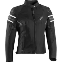Ixon Ilana Evo Schwarz Weiß Damen Motorrad Textiljacke Größe L