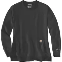 Carhartt Pullover Crewneck Lightweight Sweatshirt Damen Black-XL