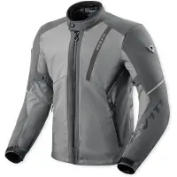 REV'IT! Revit Venator H2O wasserdichte Motorrad Textiljacke, grau/hellgrau, 3XL