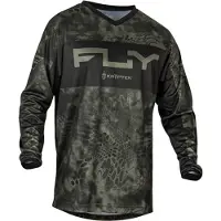 FLY Racing F-16 Kryptek Se Langarm-trikot Grün S Mann Grün S