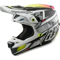 Troy Lee Designs SE5 Carbon MIPS Lined Up Motocross Helm