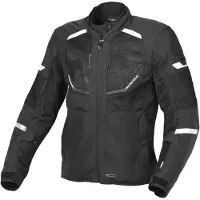 Macna Tondo wasserdichte Motorrad Textiljacke, schwarz, 3XL