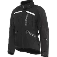 Dainese Gullfoss D-Dry wasserdichte Damen Motorrad Textiljacke, schwarz/weiß, 50