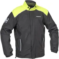 Halvarssons Bofallet Motorrad Regenjacke, schwarz/gelb, XL