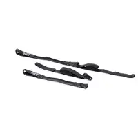 SW-Motech 2 Verstellbare Gurte Rok 500-gurtset 1500 Mm
