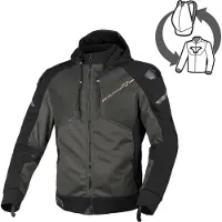 Sonstiges Macna Brero Motorrad Textiljacke, schwarz/grün, 2XL