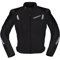 Modeka Lineos Motorrad Textiljacke, schwarz, L