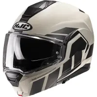HJC I100 BEIS Klapphelm weiss-schwarz MC9SF M