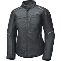 Held Silara wasserdichte Damen Motorrad Textiljacke, schwarz, Long L