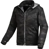 Macna District Camo Motorrad Textiljacke, schwarz/camouflage, M
