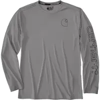 Carhartt Force Sun Defender Long-Sleeve Logo Graphic Long-Sleeve Langarm Funktionsshirt