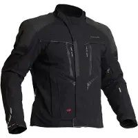 Halvarssons Vansbro wasserdichte Motorrad Textiljacke, schwarz, 46