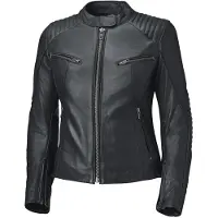 Held Robin Damen Motorrad Lederjacke, schwarz, 36