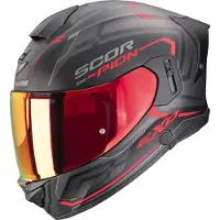 Scorpion Exo-530 Air Slope Helm, schwarz/rot, 2XL (63/64)