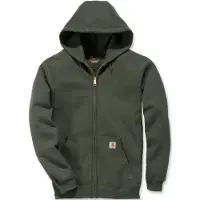Carhartt Fleecejacke Zip Hooded Sweatshirt Herren Moss-S