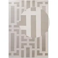 Elle Decoration Designteppich "Onyx", rechteckig, 9 mm Höhe, Wohnzimmer, Schlafzimmer, Läufer, Hoch-Tief Effekt, Flur, Glanz