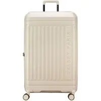 Delsey Lutece Spinner 81 cm - Erweiterbar 106/113 Liter - 80.5x49x32/34 cm - beige