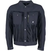 Helstons Western Air Tissu Motorrad Textiljacke, blau, XL