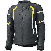 Held Luca Gore-Tex Damen Textiljacke, schwarz/neon-gelb, Lady 2XL