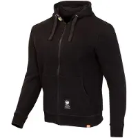 Merlin Cody Built With Polyamid Damen Zip Hoodie, schwarz, XS