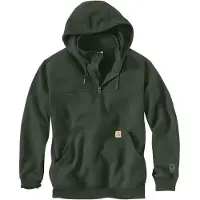 Carhartt Pullover Herren Paxton Quarter Zip Forestry Green-XL