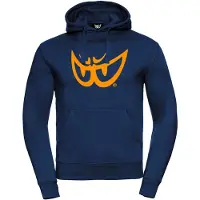 Berik The Eye Hoodie, dunkelblau/orange, 2XL