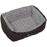 Nobby SEOLI, Polster-Haustier-Bett, Drinnen, Hund, Grau, Rechteckig, Plüsch
