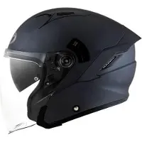 Kyt Motorradhelm NF-J, matt schwarz, Größe M