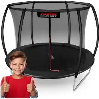 Neo-Sport 10ft/312cm profiliertes Gartentrampolin mit Innennetz