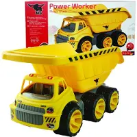 BIG Power Worker Mega Kipper, LKW, 2 Jahr(e), Kunststoff, Gelb