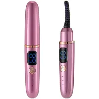 OEM Elektrische Wimperbogengenerator - 3 Temperaturstufen - LED-Display - USB-Ladbar - für Damen - rosafarben