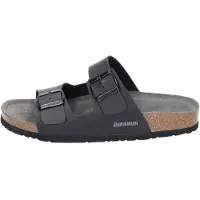 Brinkmann Damenschuhe Pantoletten Fußbett Schwarz Freizeit