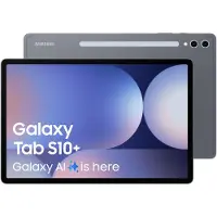 Samsung Galaxy Tab S10+ AI Tablet, Android 12GB RAM, 256GB Speicher, AMOLED Display, Antireflexionsbeschichtung, inkl. S Pen, WiFi, Mondsteingrau