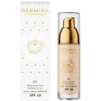 Dermika Luxury Ceramides SPF 30 pflegende Make-up Foundation mit Ceramiden Farbton 01 30 ml
