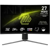 MSI MAG 27CQ6PF, 68,6 cm (27"), 2560 x 1440 Pixel, Wide Quad HD, LCD, 0,5 ms, Schwarz