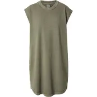 G-Star Jerseykleid , Damen, Gr. XS, N-Gr, grün (shadow olive gd), Jersey, Obermaterial: 100% Baumwolle, unifarben, gerade kniefrei, Rundhals, Kleider Jerseykleid, mit Taschen in der Seitennaht