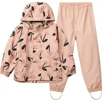Liewood - Kid's Pedia Rainwear Set - Regenset Gr 128 rosa