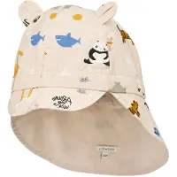 Liewood - Kid's Gorm Reversible Sun Hat with Ears - Cap Gr 49-51 cm - 1-2 Years beige