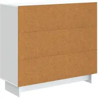vidaXL Sideboard Weiß 89 x 34,5 x 80 cm Holzwerkstoff