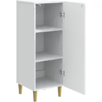 vidaXL Sideboard Weiß 33 x 34,5 x 90 cm Holzwerkstoff