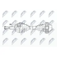 NTY NPW-VW-251 Antriebswelle Vorne Links Vorne Rechts für VW Touareg (7LA, 7L6, 7L7)