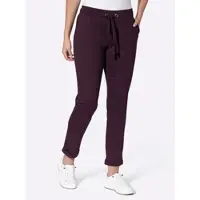 Sieh an! Sweathose in aubergine | Gr.: 56