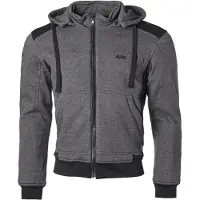 GMS Hoodie GRIZZLY schwarz-beige Größe: 2XL