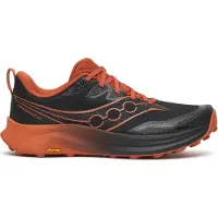 Saucony - Peregrine 16 - Trailrunningschuhe Gr 49 schwarz/ rust