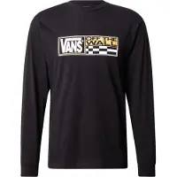 Vans Langarmshirt "HI STRETCH LS", Herren, Gr. XL, schwarz, Obermaterial: 100% Baumwolle, normal, Rundhals, Shirts Langarmshirt, mit Logo und Grafik, aus Baumwolle, klassische Passform, normale Länge