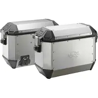 Kappa Moto Moto Kms36apack2 Seitentaschen Silber Silber One Size