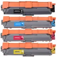 Inkpro Tonerkartuschen Set kompatibel mit Brother TN-241 Black, TN-245 Cyan, Magenta, Yellow für DCP-9015 9020 HL-3140 3150 3150 3170 MFC-9130 9140 9330 9340