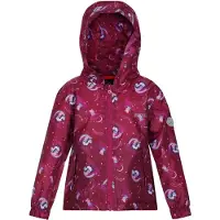 Regatta - Jacke, wasserfest Zum Falten für Kinder RG6612 (80) (Himbeere)